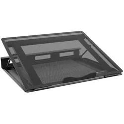 natec NPL-2271, Laptop-Ständer, Schwarz, Metall, 30,7 cm (12.1"), 43,9 cm (17.3"