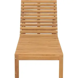vidaXL Sonnenliege 64 x 21 x 0 cm Braun