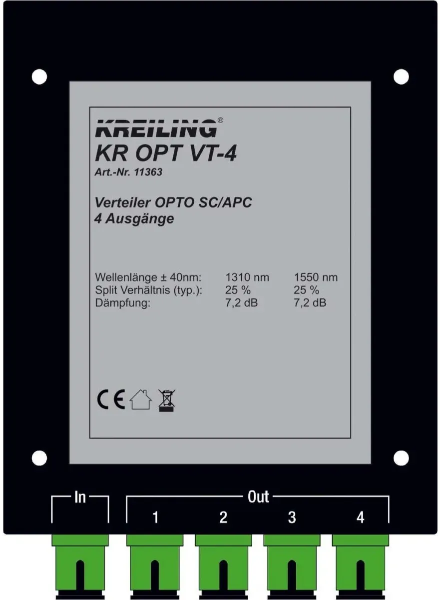 Kreiling Ind. Verteiler OPTO SC/APC KR OPT VT-4