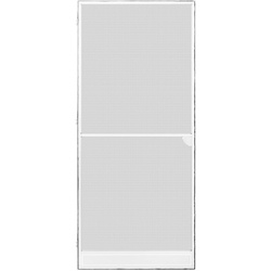 Schellenberg Fliegengittertür Premium, 100 x 215 cm, weiß