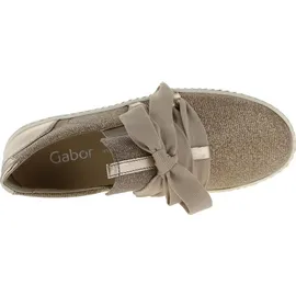 Gabor Sneaker Damen Gold/Rosa 38