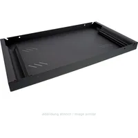Triton Fachboden Stahl 1HE 750mm schwarz