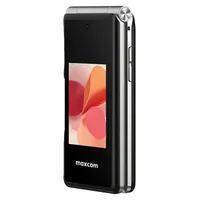MaxCom Comfort MM835, Klapphandy, Dual-SIM, 8,89 cm (3.5"), 0,3 MP, 1400 mAh, Schwarz - Schwarz