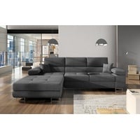 yourhouse24 Ecksofa Armando L-form Schlafsofa Wohnlandschaft Links Rechts Couch Bettkasten