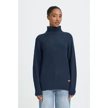Oxmo Rollkragenpullover Blau XL
