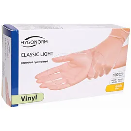Hygonorm Einmalhandschuhe CLASSIC LIGHT weiß