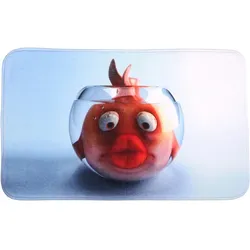 Sanilo Badteppich »Goldfisch«, orange, Polyester
