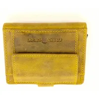 GREENBURRY Vintage Original Geldbörse RFID Leder 8 cm Portemonnaies Braun Herren