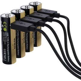 Verico LoopEnergy Pro AA 4er Pack 3330mWh Mignon Akku USB-C - Akku - Mignon AA