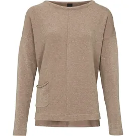 Heine Strickpullover taupe L