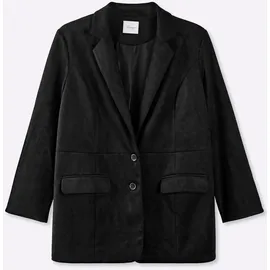 sheego Blazer Schwarz 46