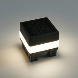 Solar Led Pfostenleuchten Wasserdichte Garten Außenpfosten Zaunpfosten
