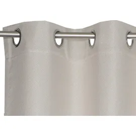 Schöner Wohnen Opaco Ösenschal 140 x 250 cm beige