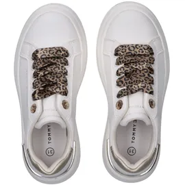 Tommy Hilfiger Plateausneaker Kinder Weiß 35