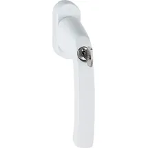 HOPPE Hoppe® Fenstergriff absperrbar Luxembourg 099s/u26 Tbt4, ohne Schrauben, Aluminium, 2210044