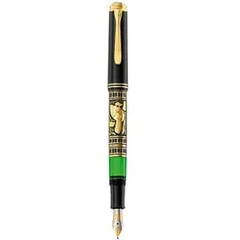 Pelikan Toledo M700 Kolbenfüller schwarz-gold M (mittel)