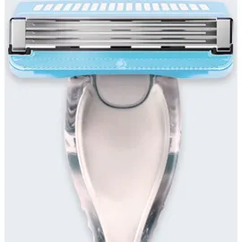 Wilkinson Intuition Sensitive Touch - 1 Rasierer für empfindliche Haut + 1 Ersatzklinge mit 3 Klingen