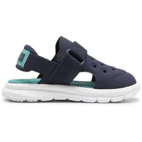 Puma Jungen-Sandalette Evolve Sandal Ac Blau-Grün-Weiß, Farbe:blau, EU Größe:25
