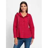 Heine Klassische Bluse Bluse rot 36