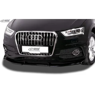 RDX Racedesign Frontspoiler Vario-X kompatibel mit Audi Q3 (8U) S-Line 2011-2014 (PU)
