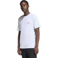 adidas Triple Stripe Vibe Graphic T-Shirt weiß XXL