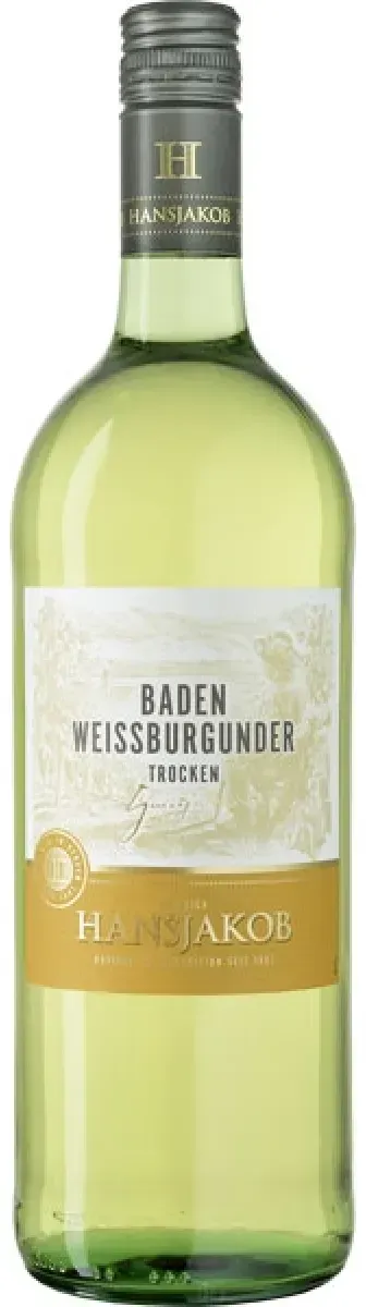 Heinrich Hansjakob Weißer Burgunder Weißwein trocken 1 l | 2022