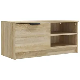 vidaXL TV-Schrank Sonoma-Eiche 80x35x36,5 cm Holzwerkstoff