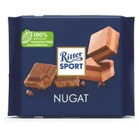 Ritter-Sport Tafelschokolade Nugat, 100g
