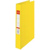 Esselte 4 Ring Binder, Vivida A4, 4RR/25 mm VIVIDA Yellow