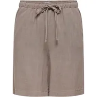 Only ONLSIESTA MW PULL-UP LIN BL Shorts braun M