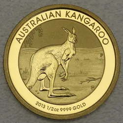 Goldmünze 1/2oz Känguru 2013 (Australien)