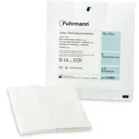 Fuhrmann Vliesschlitzkompressen 7,5 x 7,5 cm