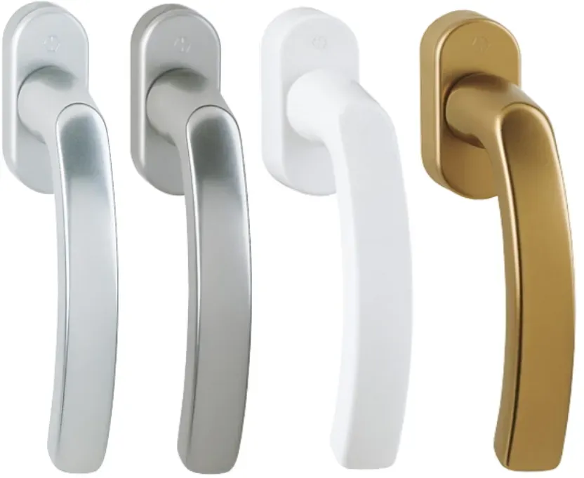 Hoppe Fenstergriff Luxembourg Secustik® 32-42 mm Alu 099/US952 F1 F9 F4 F9016, Oberfläche: Bronze F4