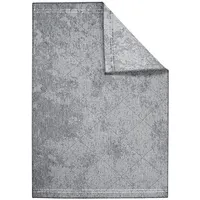 Carpet City Outdoorteppich grau, - Wendeteppich Wetterfest In- &