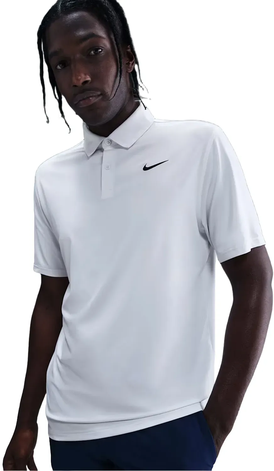 Nike Golf Polo Velocity Solid, weiss