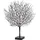 Lunartec Lichterbaum 50 cm schwarz 25 LEDs