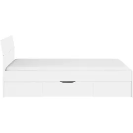 Rauch Stauraumbett FLEXX 90 x 200 cm Holz lackiert weiß