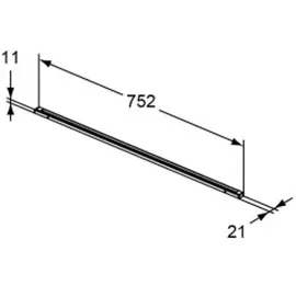 Ideal Standard Conca, 760mm,