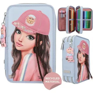 DEPESCHE 3-Fach Federtasche mit Applikation TEAM TEDDY