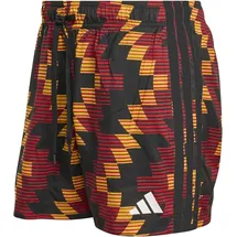 adidas Football-Inspired Graphic 5 Badeshorts Herren KD5347 - Collegiate gold/white XXL