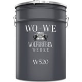 Nano Fassadenfarbe W520 Wandfarbe für Außen Mauer Fassade Weiß - 2,5L