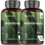 WeightWorld Pfefferminze Weichkapseln 365 St.