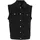 URBAN CLASSICS Denim Vest Weste, blackdark XX-Large