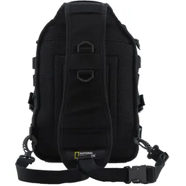 National Geographic Sportrucksack NATIONAL GEOGRAPHIC "Milestone", Gr. B/H/T: 23,75cm, schwarz, Kunstfaser, Rucksäcke, aus recycelten PET-Flaschen