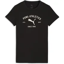 Puma Class Graphic T-Shirt Schwarz XS