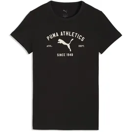 Puma Class Graphic T-Shirt Schwarz XS
