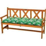 Bankauflage 100 cm Bankkissen Sitzkissen Polser für Gartenbank Hollywoodschaukel