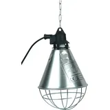 Infrarot Wärmelampen Schutzkorb für Hühner-Küken von MeineHennen mit 2,5m Schnur, die rotlichtlampe wärmelampe inkl. 2 m Befestigungskette, mi...