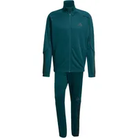 adidas 3-Streifen, Stadium Trainingsanzug JX5528 - aurora ivy/black M in Grün AURIVY/BLACK