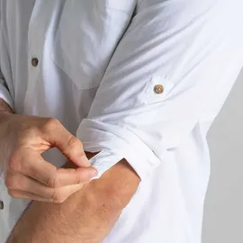 Craghoppers Langarmhemd Weiß XL